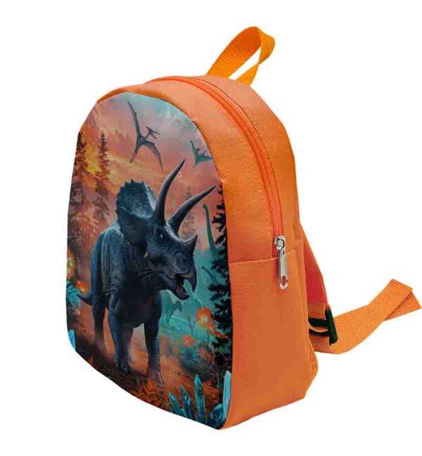Mochilas dulceros para fiesta de dinosaurio Mod.Triceratops - Image 2