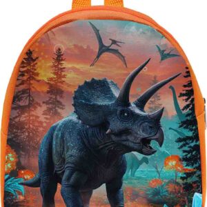 Mochilas dulceros para fiesta de dinosaurio Mod.Triceratops