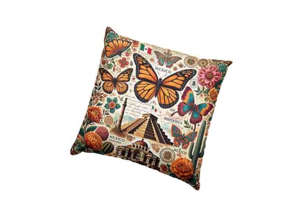Cojines para sala maripositas Mod.Vuelo Mexicano - Image 4