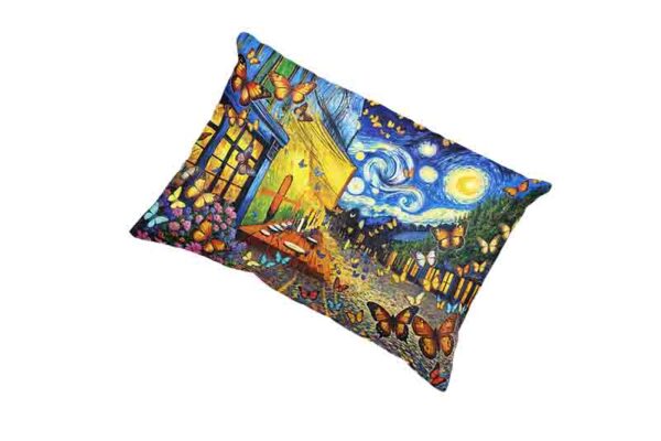 Fundas almohadas decorativas para cama mariposas aesthetic  Mod.Vuelo en la Eternidad - Image 3