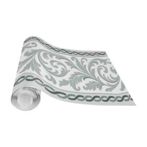 Cenefa Adhesiva Cadena Imperial Gris Decoración