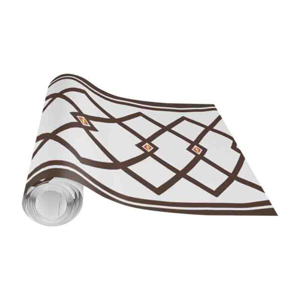 Cenefa Adhesiva Diamante Marrón Para Pared O Muebles - Image 3