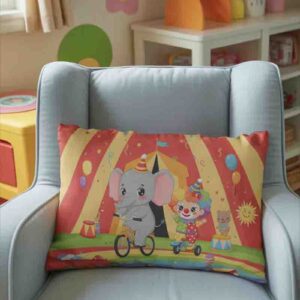 Funda para almohada con diseño mágico de Circo Mod. Kawaii Paseo Pachoncito