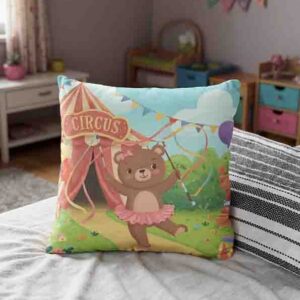 Cojín temático de circo para cuartos llenos de fantasía Mod. Kiut Osa Ballerina