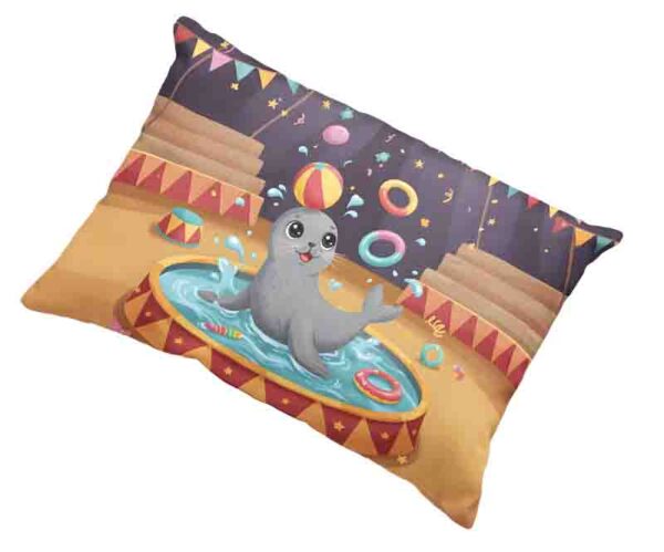 Funda de almohada decorativa de Circo para dormitorio Mod. Kiut Foquita Malabar - Image 2