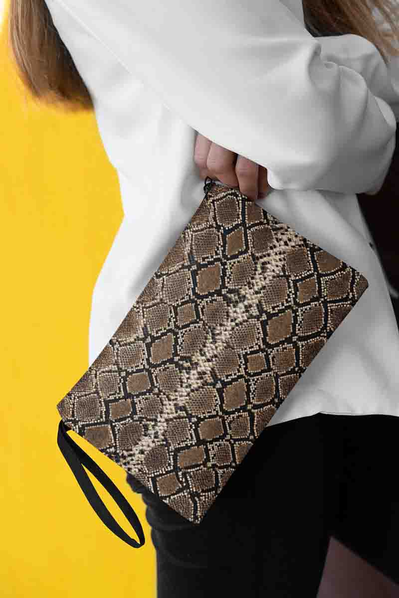 Bolso De Mano De Serpiente