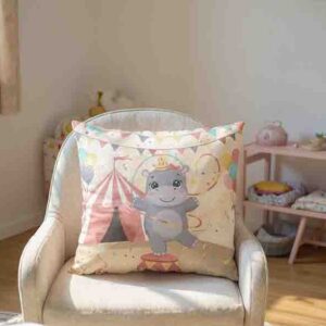 Cojin temático de Circo para decorar habitaciones infantiles Mod. Kiut Mini Estrellas