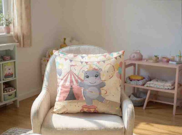 Cojin temático de Circo para decorar habitaciones infantiles Mod. Kiut Mini Estrellas