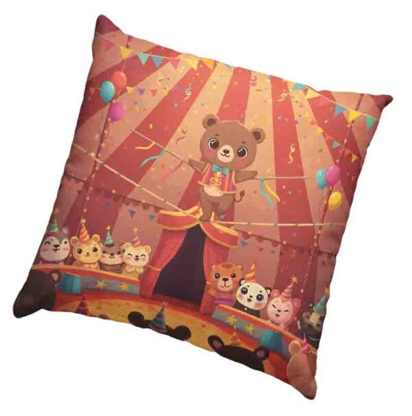 Cojín circo para cuartos infantiles Mod. Kawaii Osomago - Image 2