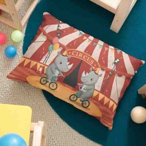 Funda de Almohada Circo Mágico Infantil Mod. Kiut Rinorrueda