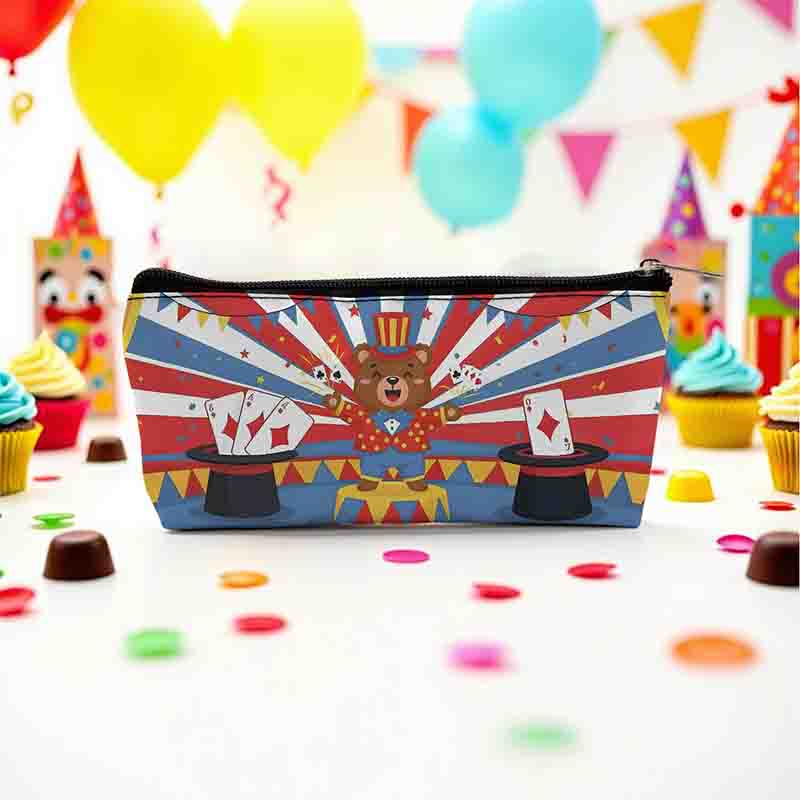 Estuches de circo regalo infantil con lapicera Mod. OsiMagia