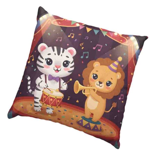 Cojín temático de animales de circo Mod. Kawaii Ritmo Animal - Image 2