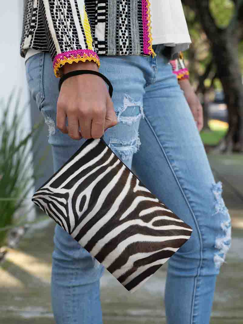 Bolso De Mano De Zebra - Imagen 2
