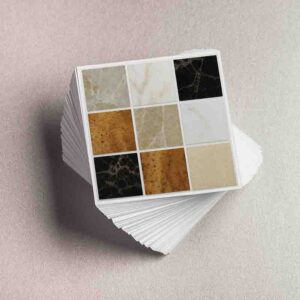 Mosaico Adhesivo De Mármol Mod. Lux Mármol