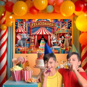 Circo fiesta Backdrop fondo Mod. Magia Circense