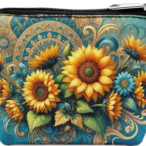 Monederos souvenirs para fiesta girasol Mod.Aura Floral