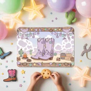 Mantel individual fiesta cowboy Mod. Botas Vaqueras