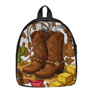 Mochilas para cumpleaños dulceros tematica vaquera  Mod. Botas Vaqueras