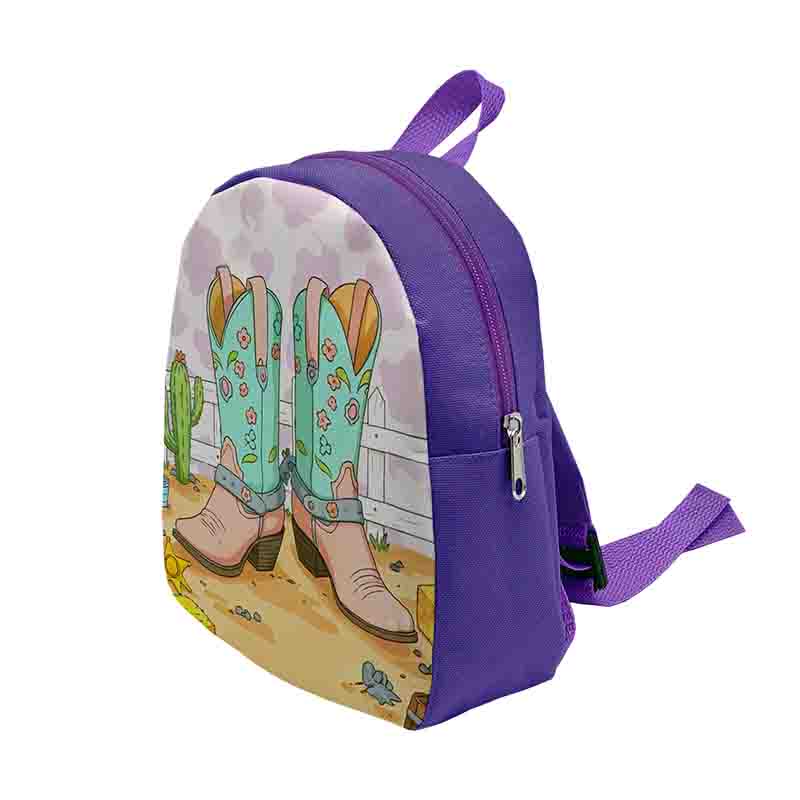 Mochilas dulceros vaqueros cumpleaños fiesta recuerdo Mod. Botitas Love - Imagen 2