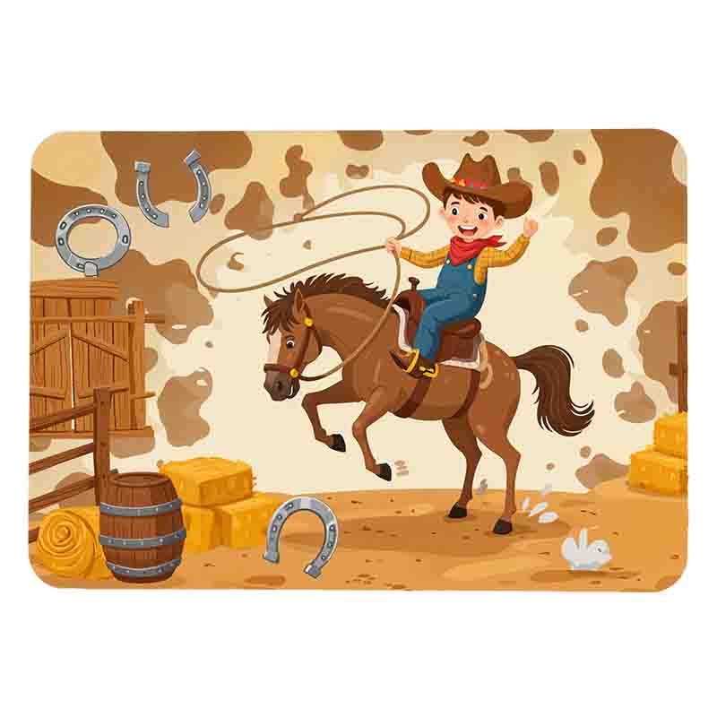 Manteles individuales fiesta vaquera Mod.Cabalgando - Imagen 3