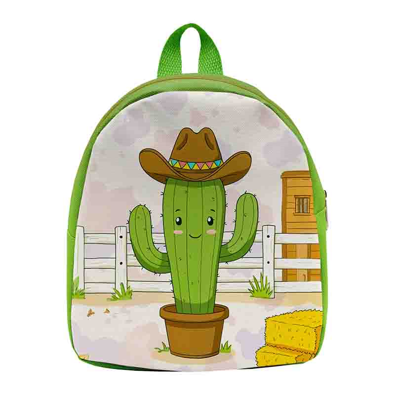 Mochilas dulceros fiesta vaquera bolos recuerdos Mod. Cactus Vaquero