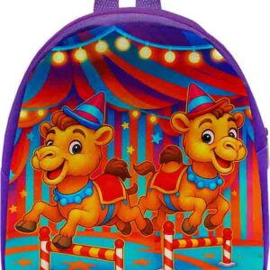 Dulceros mochilas para fiestas infantiles fiesta temática de circo Mod. Camello Fest