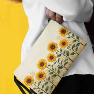 Bolso de girasol de moda Mod.Campo Dorado