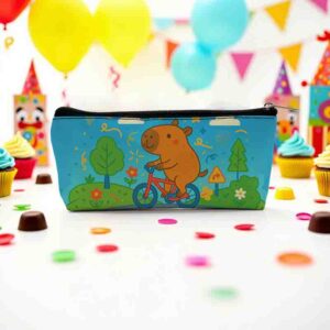 Estuches de capibara recuerdo fiesta cumple Mod. CapiBike