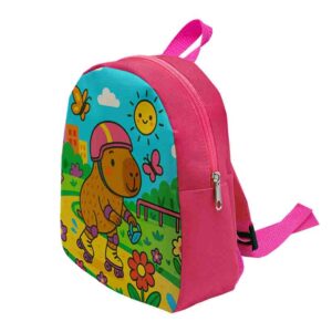 Mochila de capibara dulceros para cumpleaños Mod.Capibara Patines
