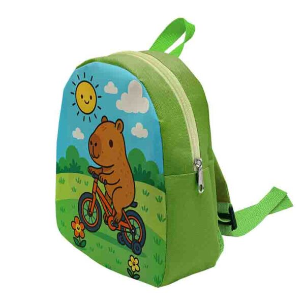 Mochilas dulceros capibara cumpleaños Mod.Capibara bicicleta - Image 2