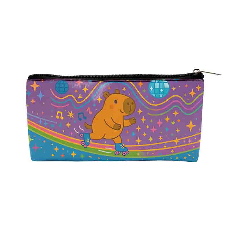 Estuche de capibara para niños fiesta infantil recuerdo Mod. Capidisco - Imagen 2