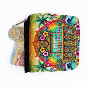 Monederos fiesta hawaiana Mod.Fiesta Tropical