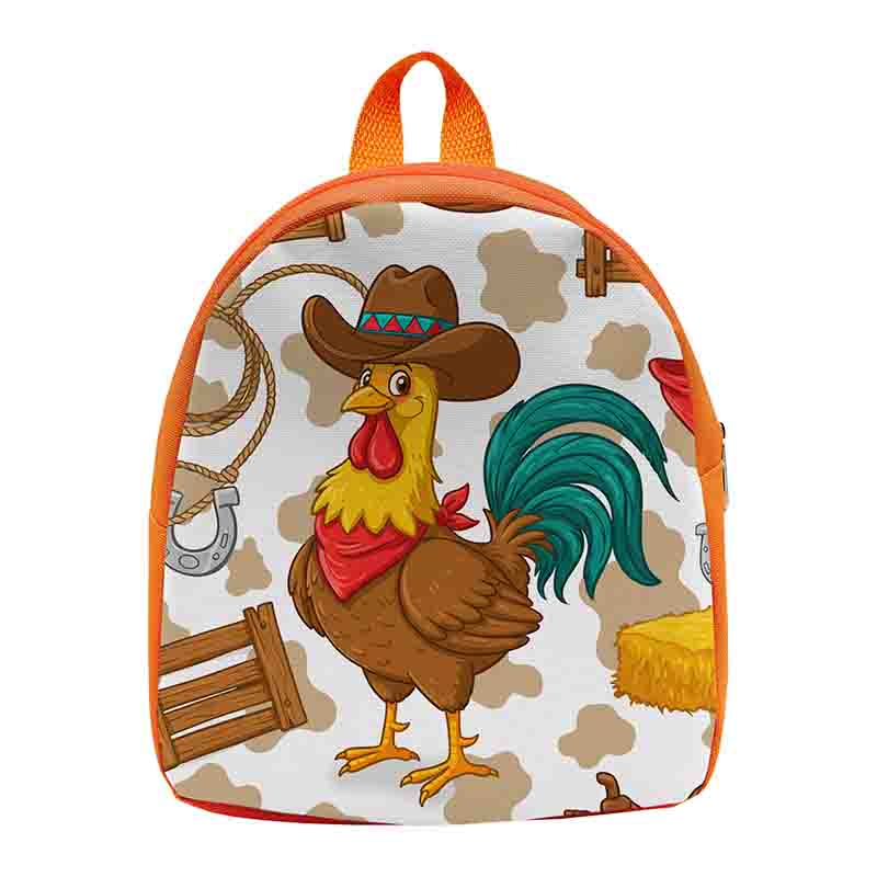 Mochilas niña vaquera dulceros para cumpleaños Mod. Gallito Vaquero - Imagen 2