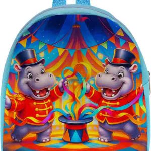 Dulceros de circo mochilitas bolos recuerdos Mod. Hipo Circo
