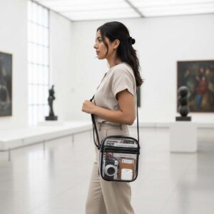 Mariconera Tranparente Unisex