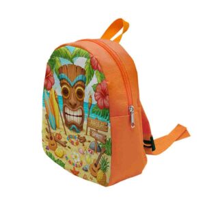 Mochilas para dulceros mayoreo fiesta temática hawaiana Mod.Mascara