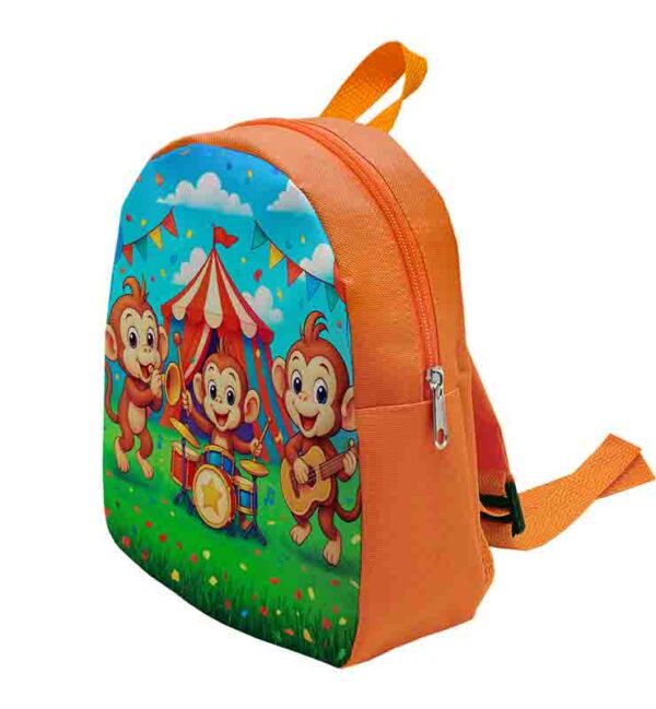 Dulcero circo mochila bolo para fiesta infantil Mod. Mono Banda - Image 2