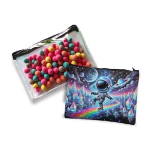 Cosmetiquera dulceros fiesta de astronauta Mod.Patín Galáctico