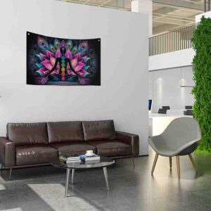 Tapiz Decorativo Gigante Siete Chakras Para Pared