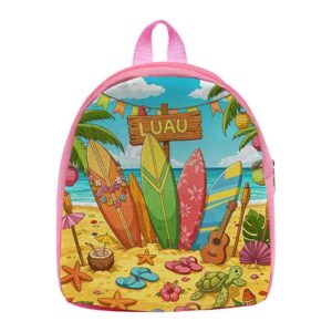 Mochilitas para dulceros fiesta temática hawaiana Mod.Surf