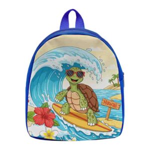 Mochilas para dulceros temática hawaiana Mod.Tortuga