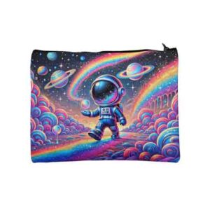 Cosmetiquera para fiesta temática astronauta Mod.Universo Dulce