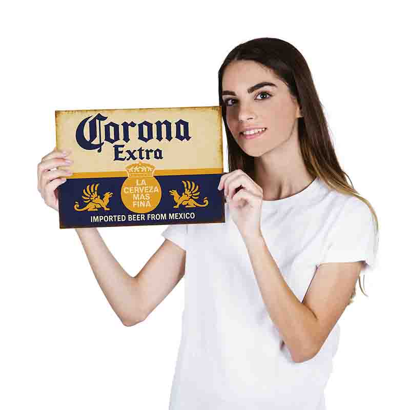 Placa Decorativas Bar Corona - Imagen 7