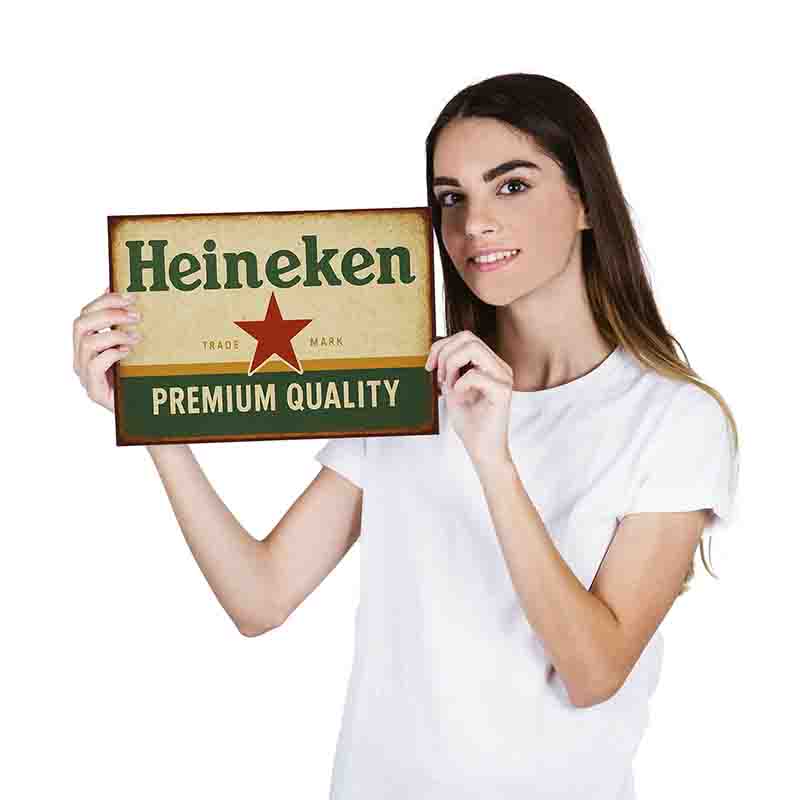 Placa Decorativas Bar Heineken - Imagen 4