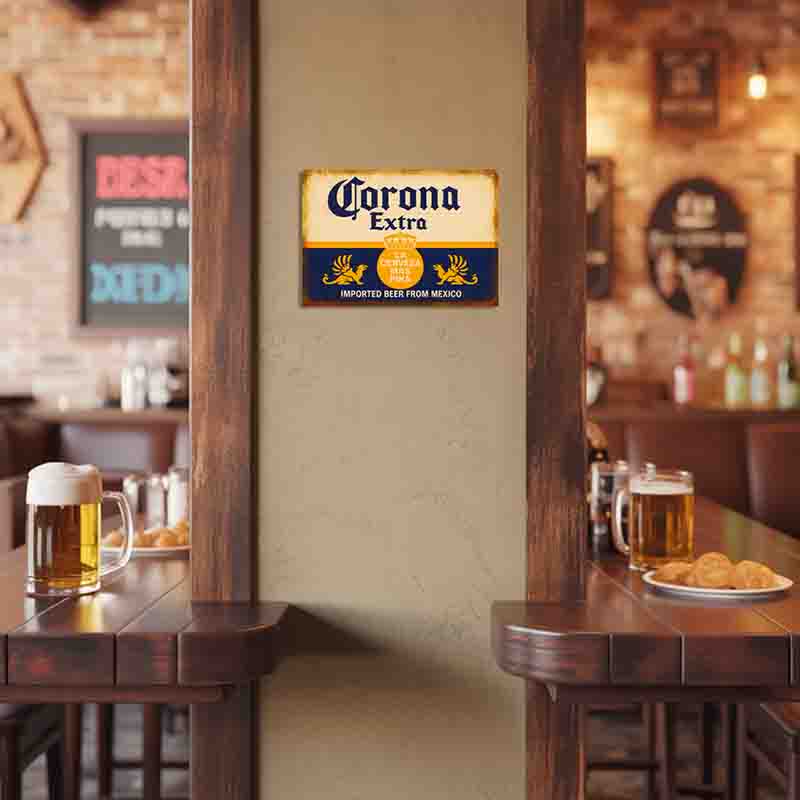 Placa Decorativas Bar Corona - Imagen 8