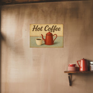 Placas Decorativas Decoración Cafetería Mod. 1