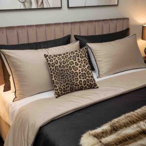 Fundas Para Cojines De Sala Animal Print Leopardo Mod. 2