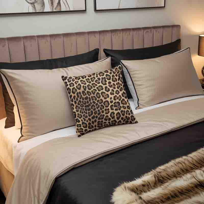 Fundas Para Cojines De Sala Animal Print Leopardo Mod. 2