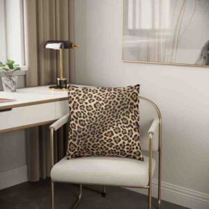 Fundas Para Cojines De Sala Animal Print Leopardo Mod. 3