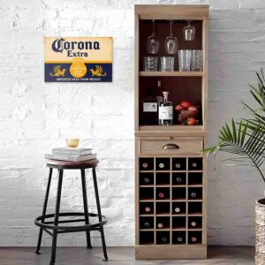 Placa Decorativas Bar Corona